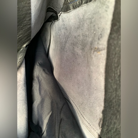 EUC Vintage leather pencil skirt Gossip Vancouver Canada - Picture 7 of 7